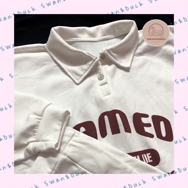 SWEATER POLO NAMED / CHỮ IN