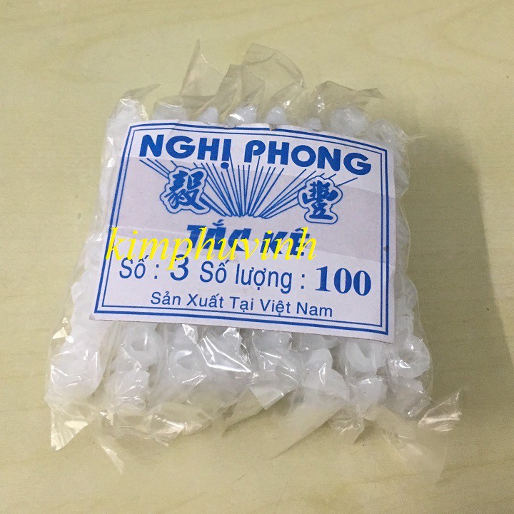 100 Tắc kê nhựa 3cm (Số 3) -  Dùng cho vít 5mm