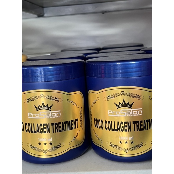 Hấp Dầu Phục Hồi Tóc Coco Collagen Treatment ProSalon - Xanh