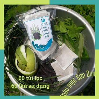 BỒ KẾT GỘI ĐẦU THẢO MỘC SƠN DUNG, combo 03 bịch (60 túi lọc),GĐ3