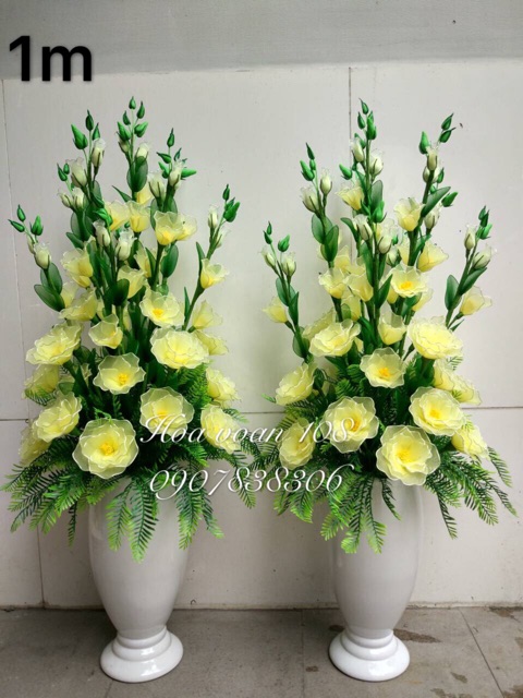 Nụ cát tường đất sét 1 bó 25 cái