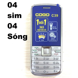 Điện thoại 4 SIM Cogo C39 - Hàng chính hãng