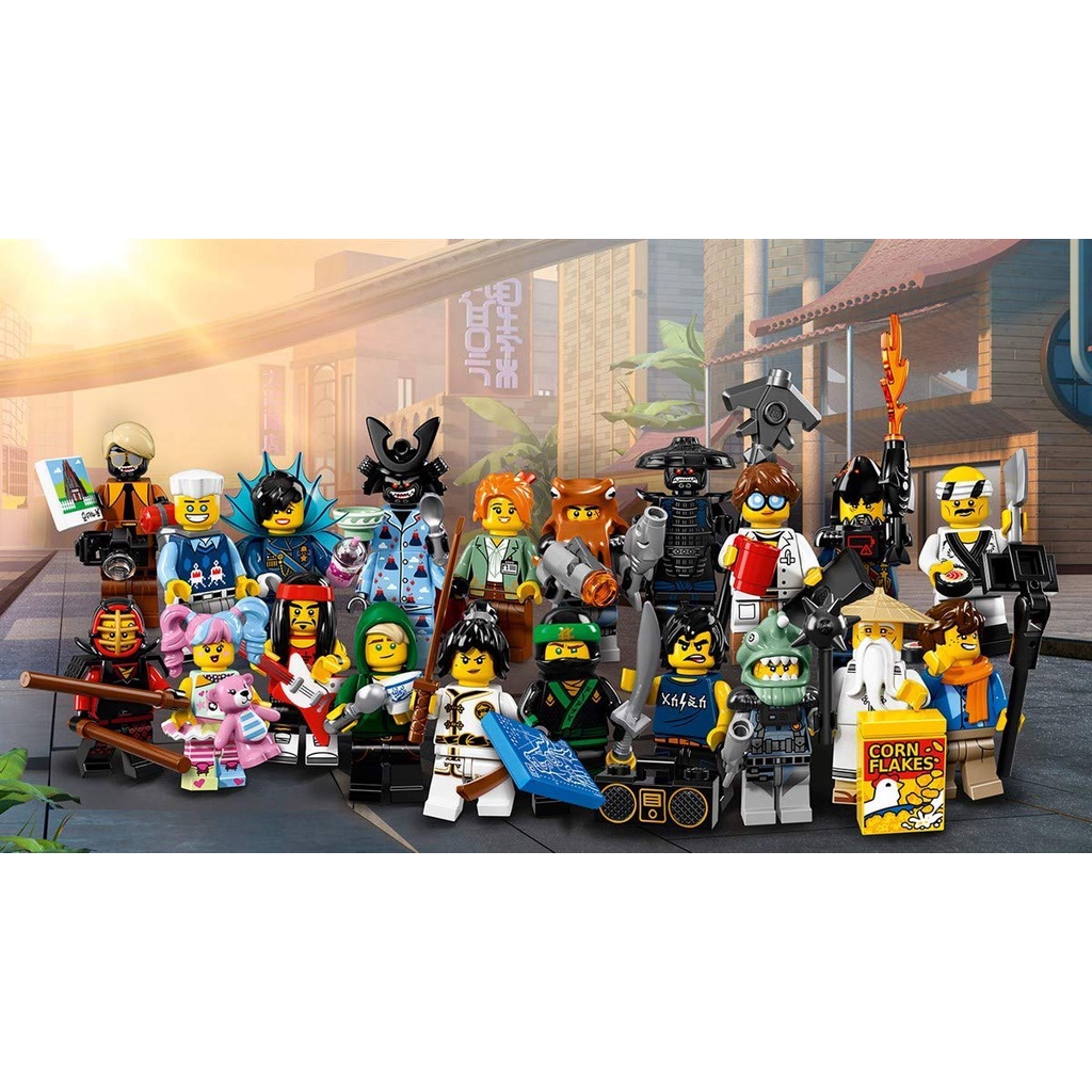 Lego minifigures series ninjago