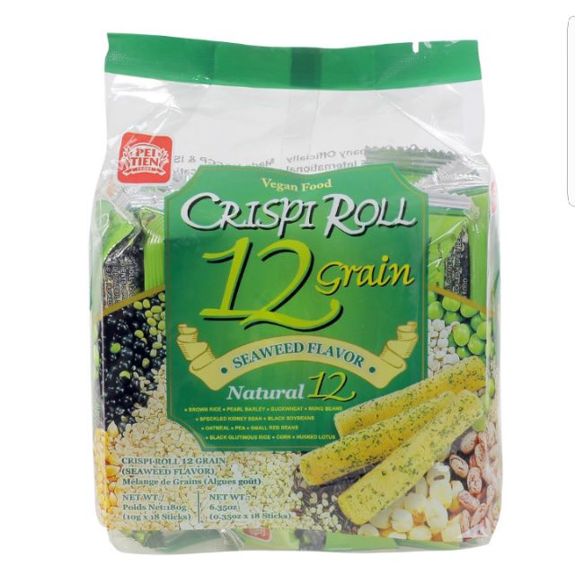 Bánh 12 loại đậu vị rong biển