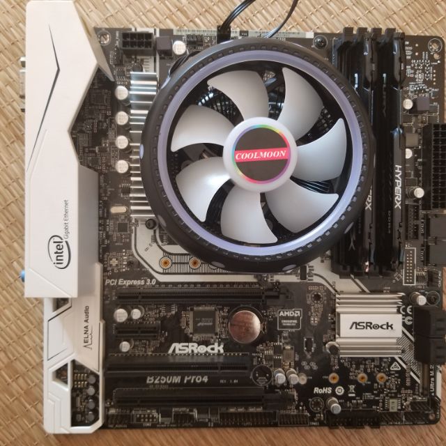 Combo main asrock b250m pro 4