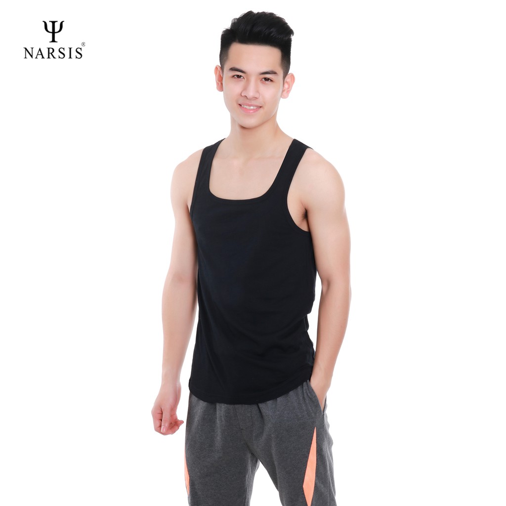 Áo Ba Lỗ Nam Cao Cấp thời trang NARSIS , Áo Tanktop thể thao dành cho nam ,Áo Thun nam From ôm dáng chuẩn GYM