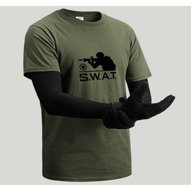 Áo thun lính SWAT_quân đội_chiến thuật