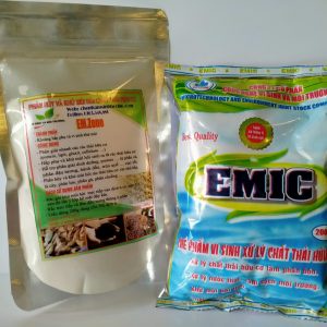 COMBO BỘ ĐÔI 2 GÓI CHẾ PHẨM SINH HỌC EM(EMIC)+EM.ZONE (200/ GÓI)