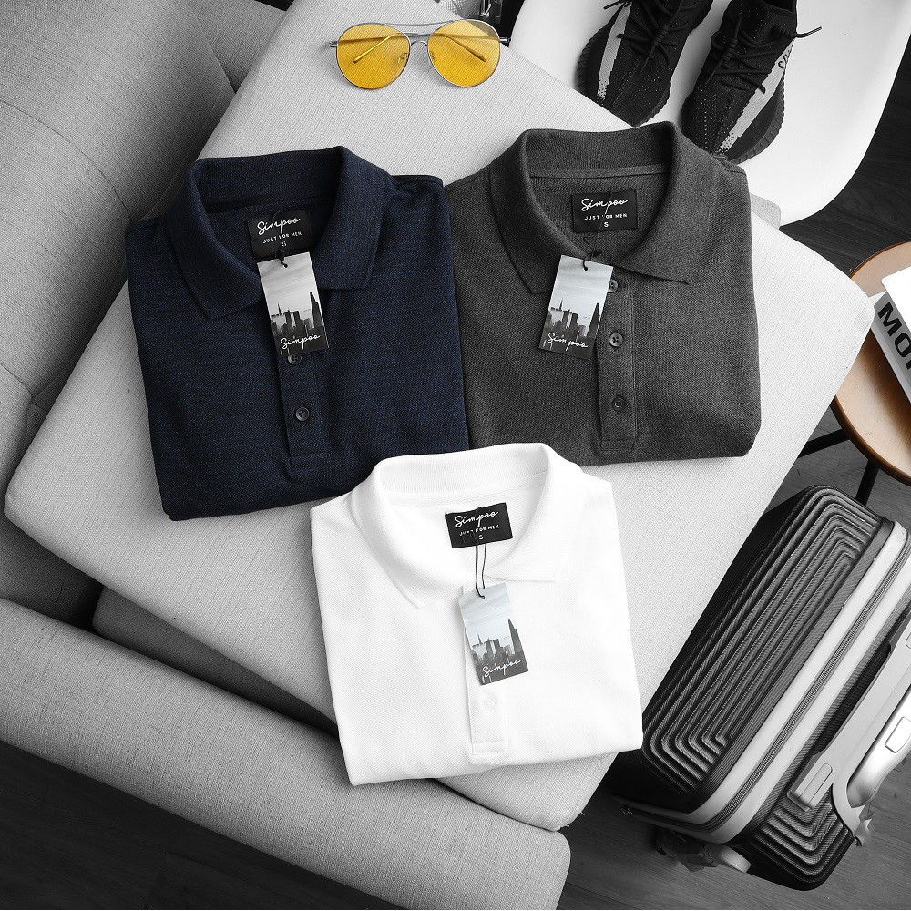 Áo Thun Nam Bẻ Polo Basic- B047