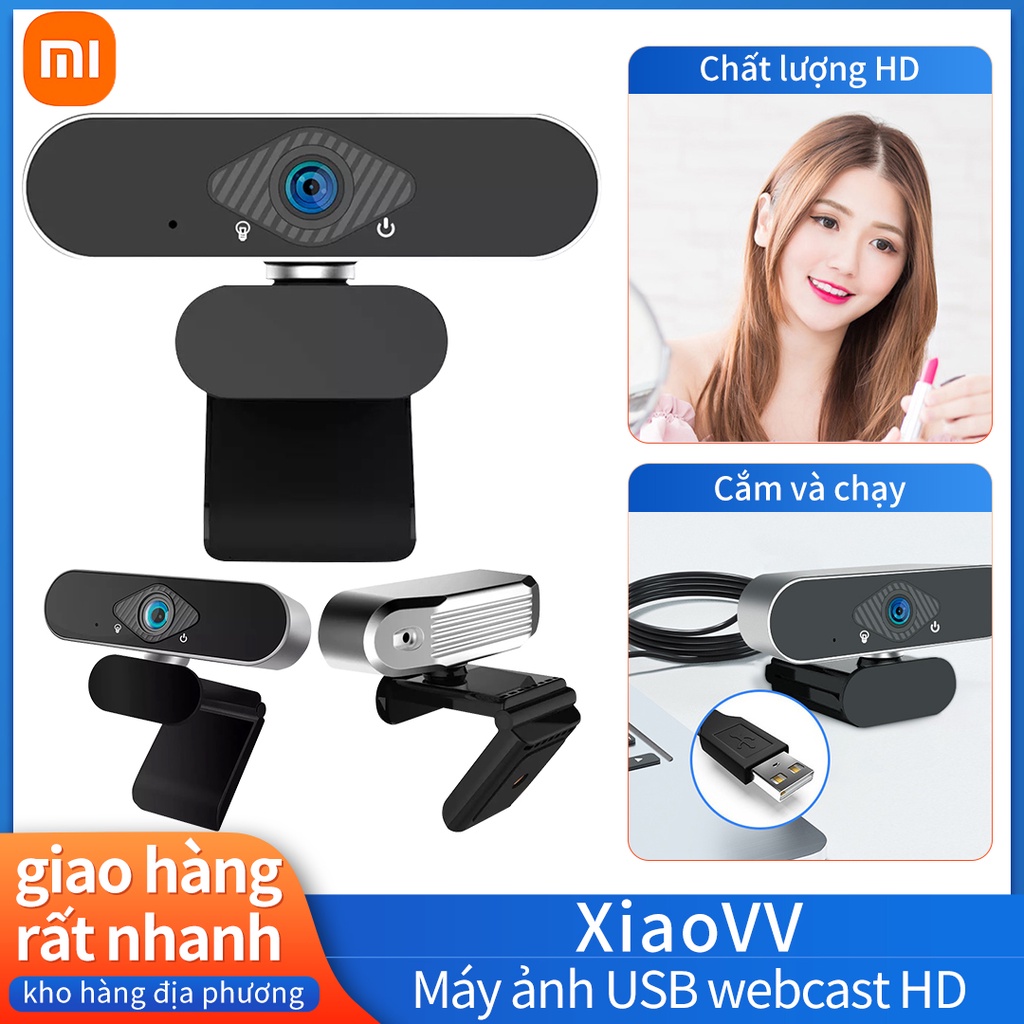 Xiaomi USB Live Webcam Camera HD 1080P Góc Rộng 150 ° Với Micrô Truyền Hình Trực Tiếp Cuộc Gọi Video