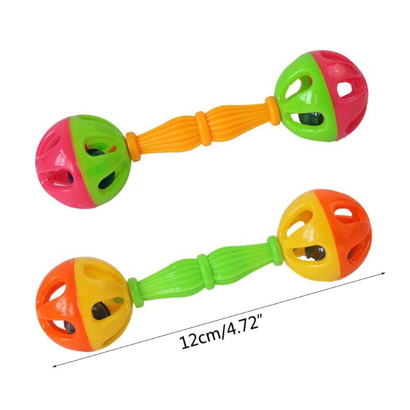 Set 2 Chuông Đồ Chơi Hai Đầu Cho Vẹt