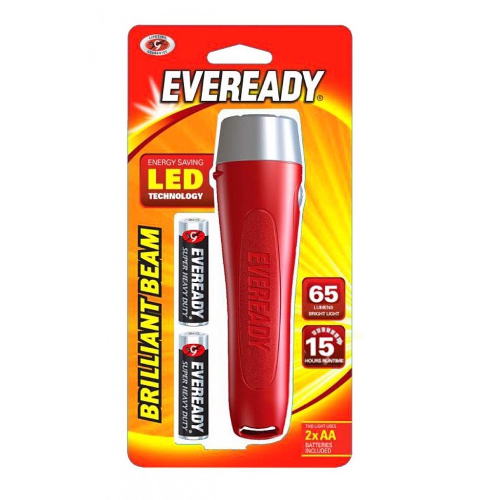 Đèn Pin Siêu Sáng Eveready VAL2AA2 BRILLIANT BEAM (chính hãng Eveready)