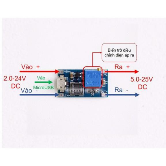 Mạch Nguồn Tăng Áp 5-28V, Mạch Boot 5V 28V, Mạch Tăng Áp 5-28V