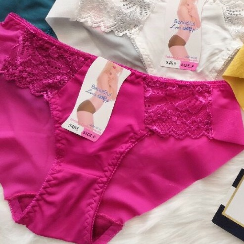 10 Quần lót vnxk ren 2 bên chất mát.