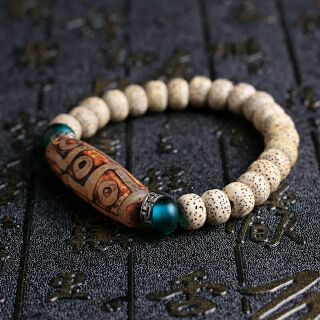 CHUỖI BỒ ĐỀ KIM CANG KẾT HỢP ĐÁ DZI TÂY TẠNG