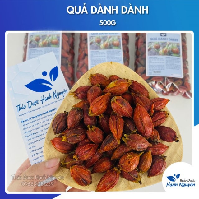 Quả Dành Dành 500g (Dành Dành Tạo Màu Vàng)