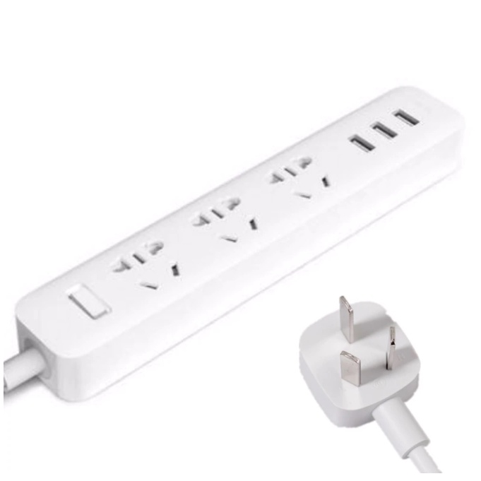 Ổ cắm Mi Power Strip tích hợp cổng sạc 3 USB (New version)