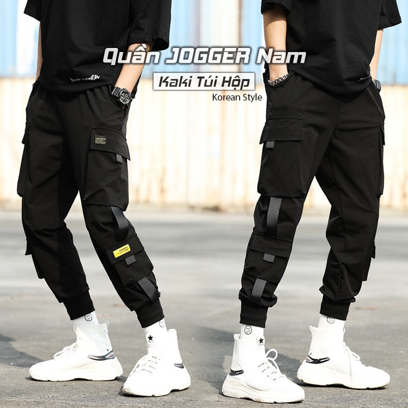 Quần thể thao nam 💥FREESHIP💥 Quần jogger kaki nam đẹp mã MK dài trơn túi hộp kiểu bó ống mùa hè Phong Cách Hàn Quốc | BigBuy360 - bigbuy360.vn