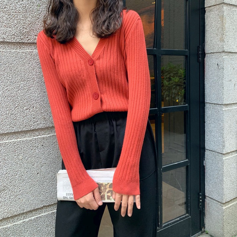 Áo khoác len cardigan nữ