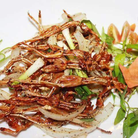 Khô nhái đồng An Giang - ngon mà rẻ ngại gì không thử