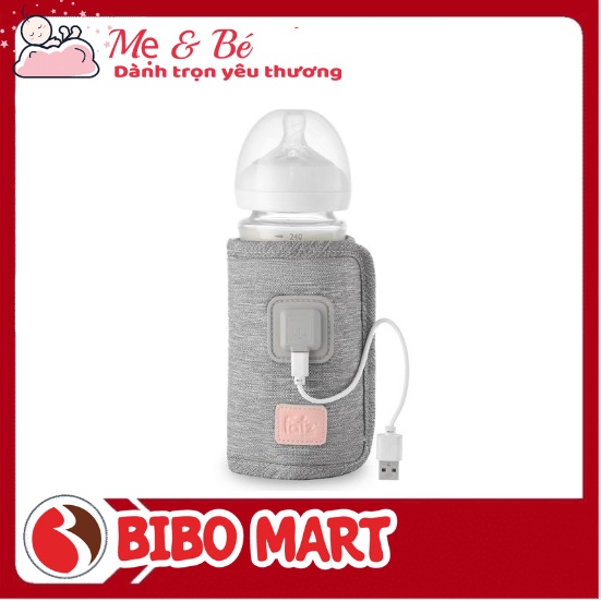 Túi Ủ Bình Sữa Thông Minh Hâm Sữa Di Động READY 1 FATZ BABY FB3101TN- Dụng Cụ Giữ Nhiệt Bình Sữa Cho Bé Bằng USB