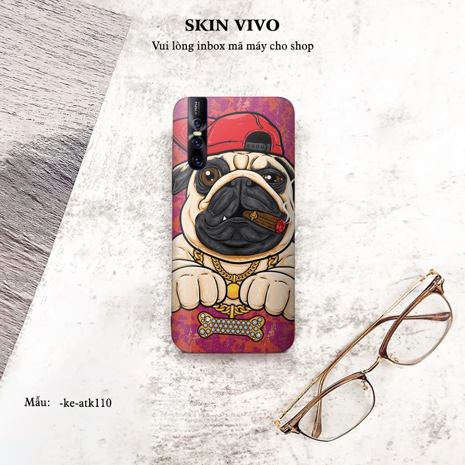 Skin dán cho các dòng điện thoại Vivo V11 - V11i - V15 in hình cực chất