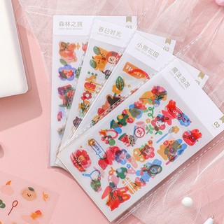 Sticker Nhựa PVC Eslite (3 tờ/set)