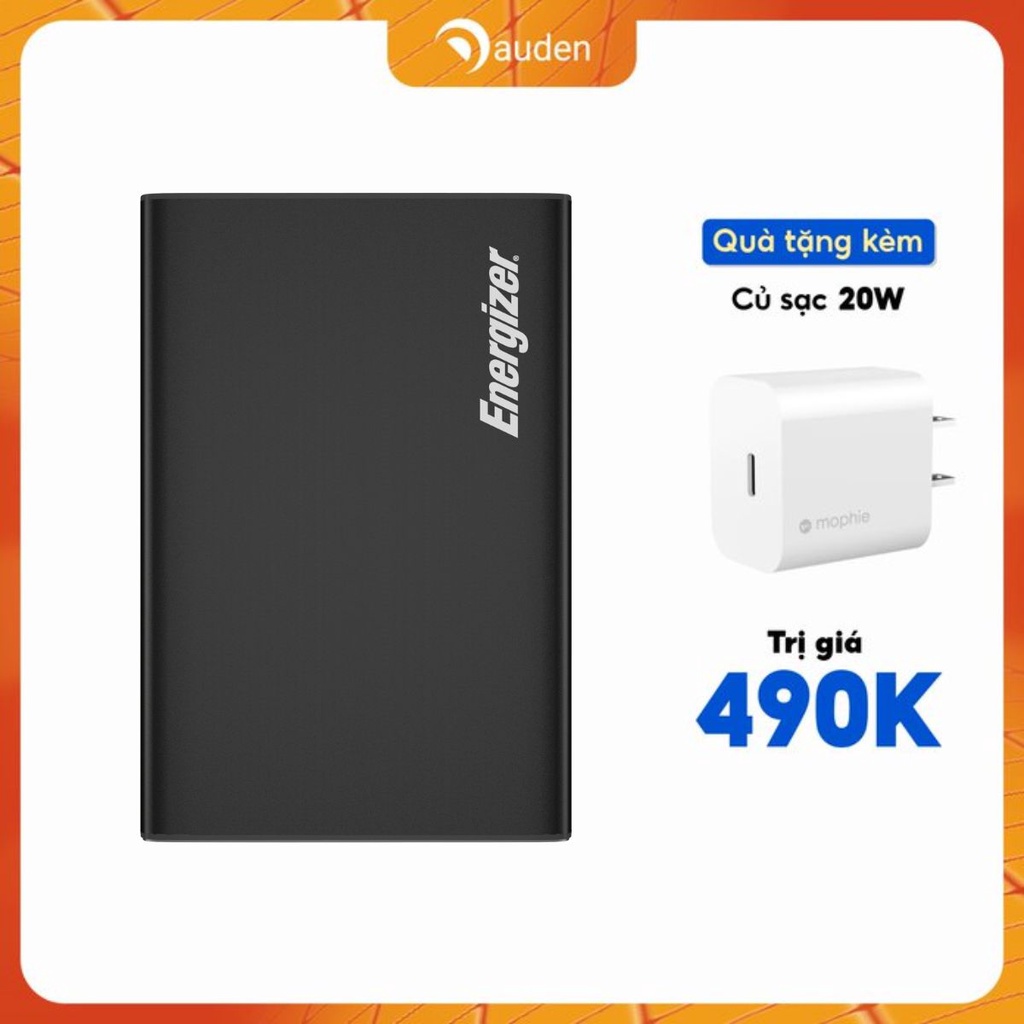 Sạc dự phòng Energizer XP26800AC tích hợp 4 cổng outputs, công suất 100W