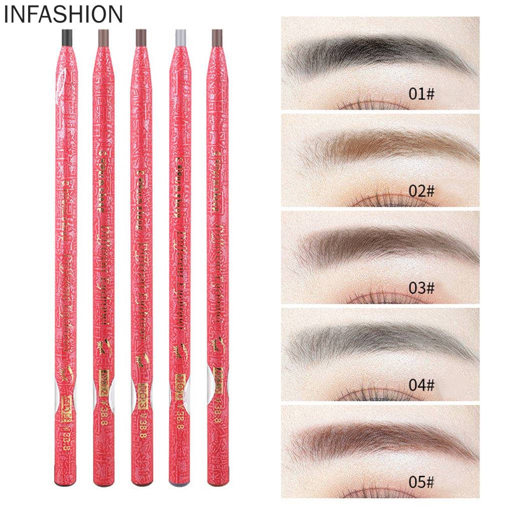 (Hàng Mới Về) Bút Chì Kẻ Lông Mày Tự Nhiên Kháng Nước Lâu Trôi Cho Nữ