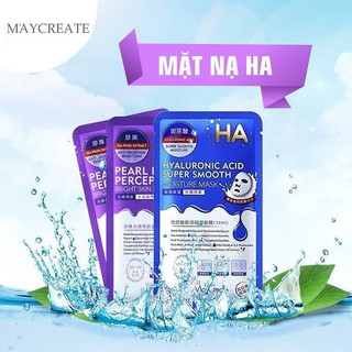 Combo 10 Miếng Mặt Nạ HA MayCreate Xanh-Tím