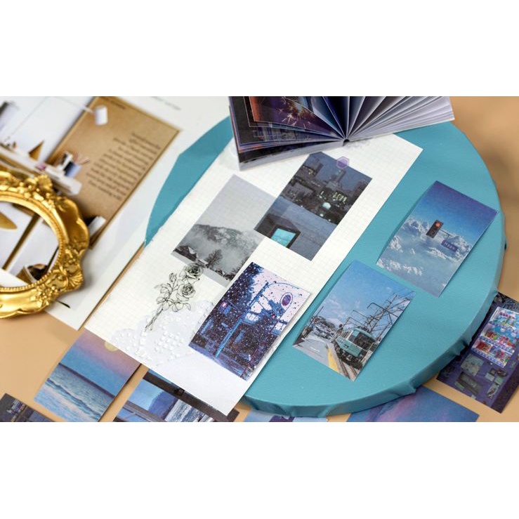 Sticker vintage dán sổ tay trang trí nhật ký điện thoại Nhật Bản dụng cụ làm bullet journal Timo ST66