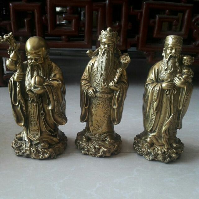 Bộ phúc lộc thọ bằng đồng
