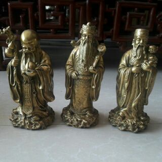 Bộ phúc lộc thọ bằng đồng