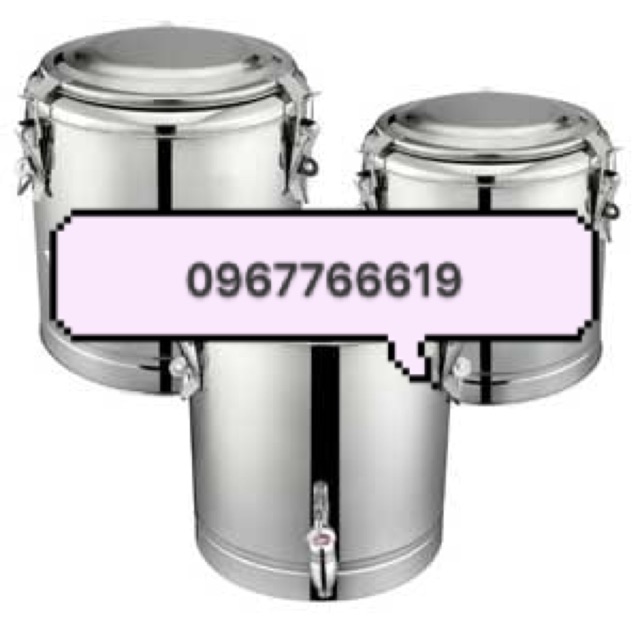 Bình giữ nhiệt inox 2 lớp 10 lít