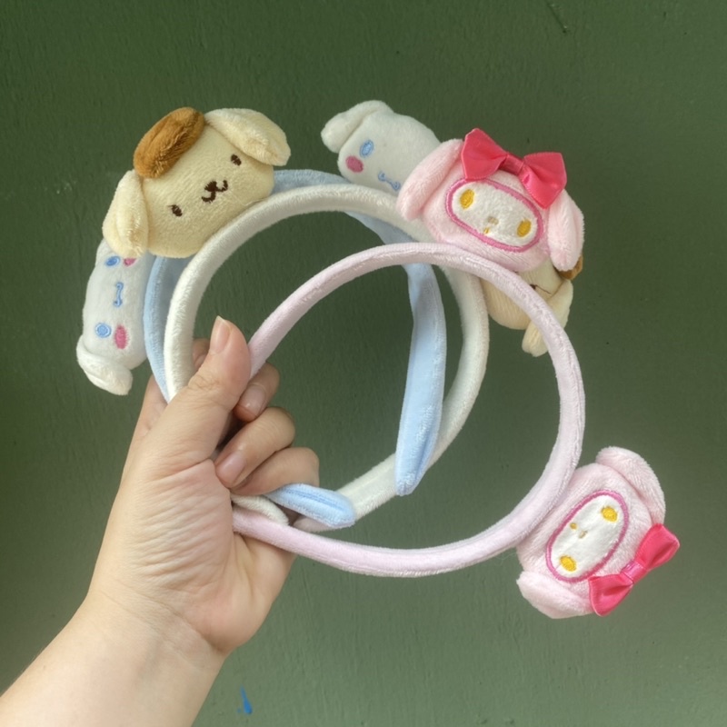 Cài tóc bờm tóc thú bông Kuromi Sanrio đáng yêu