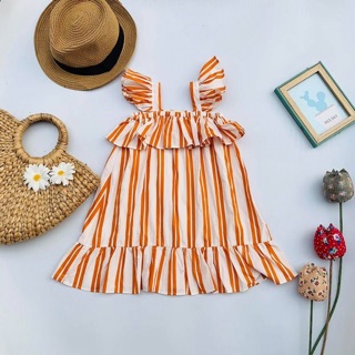 combo váy vải Hàn cho bé