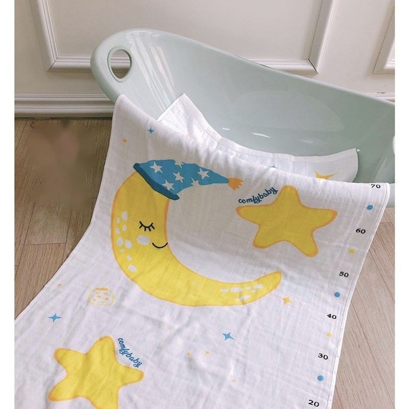 Khăn tắm trẻ em mềm mịn, thấm hút Comfy baby | Khăn tắm an toàn cho bé sơ sinh
