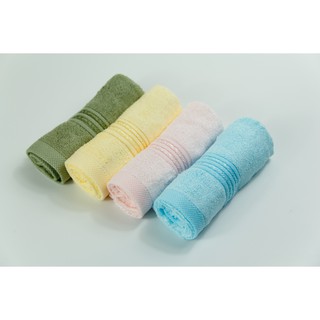 Khăn mặt chất liệu sợi tre fmt4 mollis - kt 34 x 78 cm