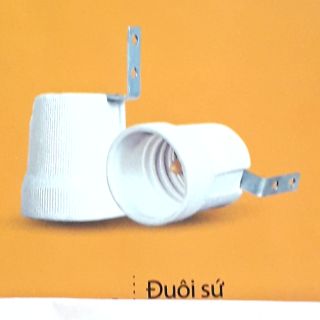 Đuôi đèn sứ treo xoáy .L x 2 cái