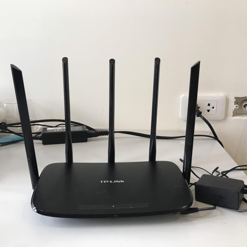 Bộ Phát Wifi TPlink 5 Râu WDR6500 - AC1.350Mbs, Băng tần kép, Siêu Khỏe ( SIÊU RẺ )