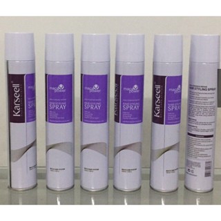 KEO XỊT TÓC KARSEELL HAIR SPRAY SIÊU CỨNG 400ML