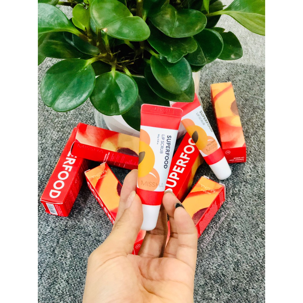 Tẩy Tế Bào Chết Môi Missha Superfood Apricot Lip Scrub | BigBuy360 - bigbuy360.vn