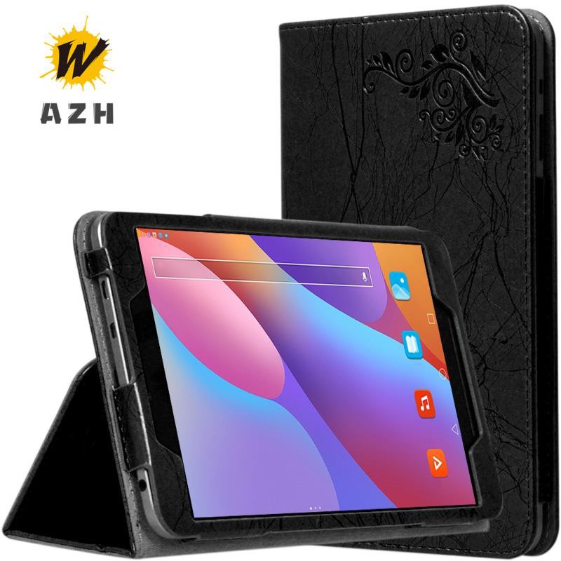 for CHUWI Hi8 Air Tablet Stand Flip Case with Arm Strap Leather Case