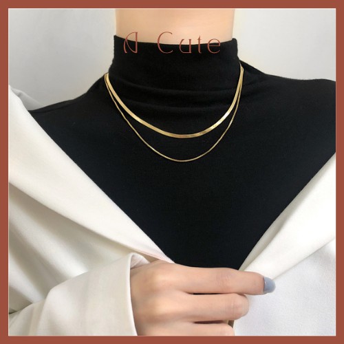 Dây chuyền xương rắn phong cách châu âu thời trang - Acute