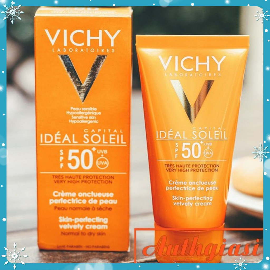 [MẪU MỚI NHẤT] Kem Chống Nắng Vichy Capital Soleil SPF 50+ [ĐỦ BILL]