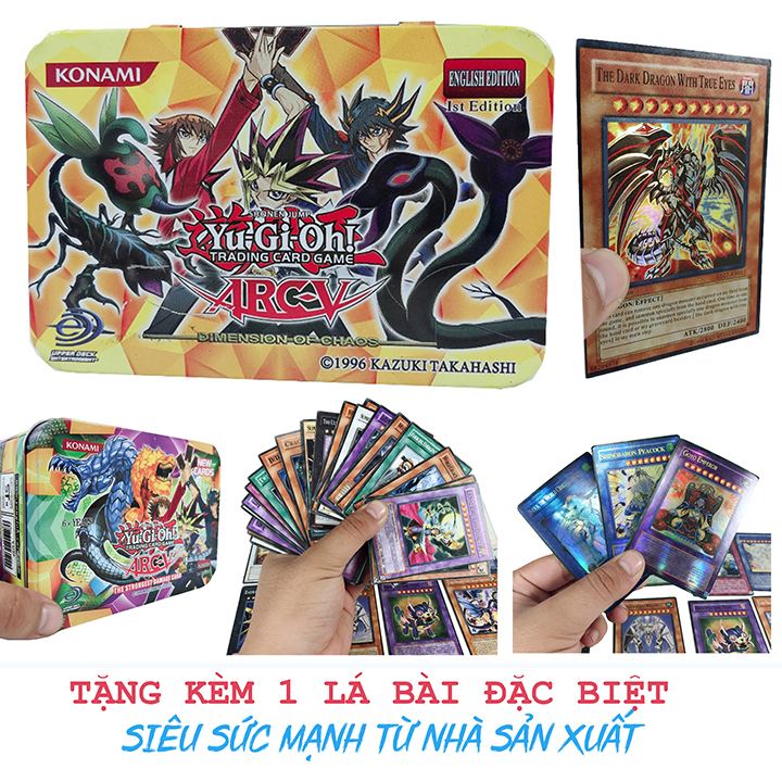 Bài Yugioh Hộp Sắt - Bộ sưu tập C0648 - ĐỒ CHƠI PHÁT TRIỂN