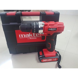 [BH 6 THÁNG] Khoan pin 36v maktec có búa