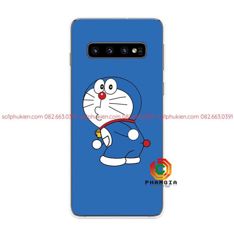 Ốp Lưng Samsung Galaxy S9 S9+ S10 S10+ Plus S10e S10 Lite dẻo in hình Doraemon đẹp