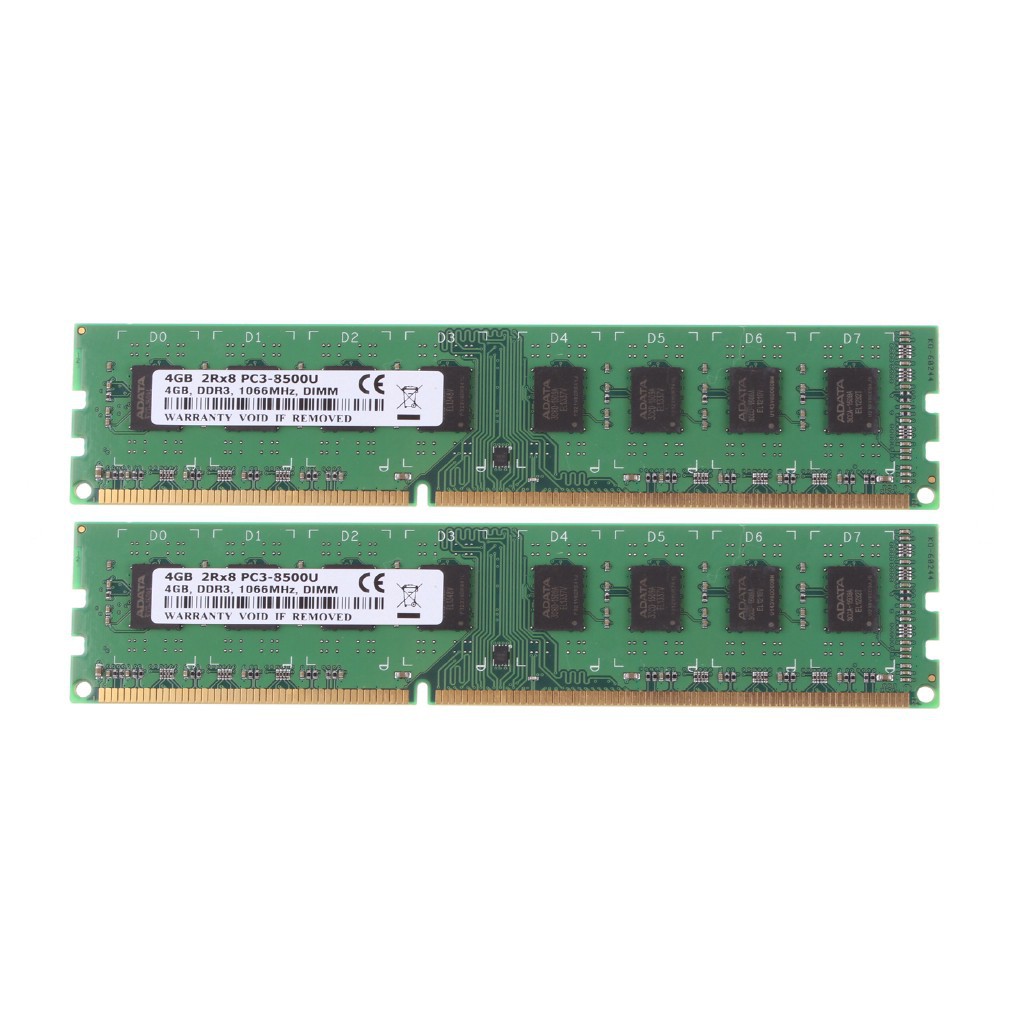 Ram PC ddr3 2gb bus 8500 16 chip đồng bộ Samsung , Hynix..dùng cho Main G41, H61, H81, B85, B75...