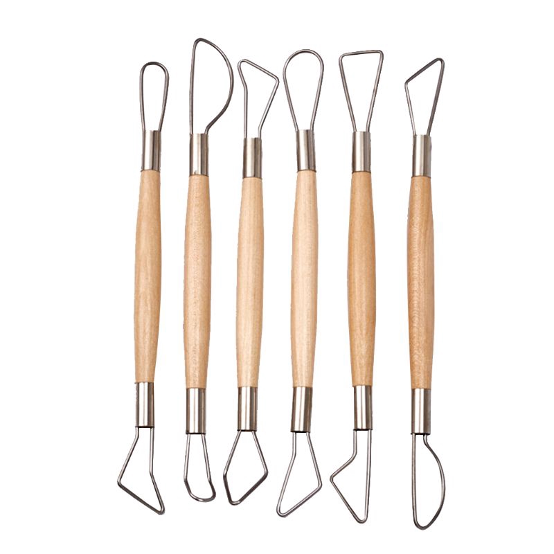 61PCS Ceramic carving pottery tools combination set handmade crafts carving tools carving pen carving knife